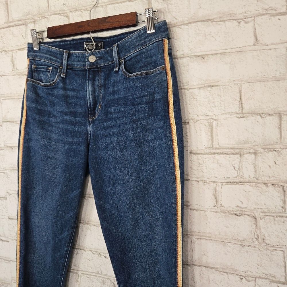 Abercrombie & Fitch Harper low rise ankle jeans - Picture 5 of 16
